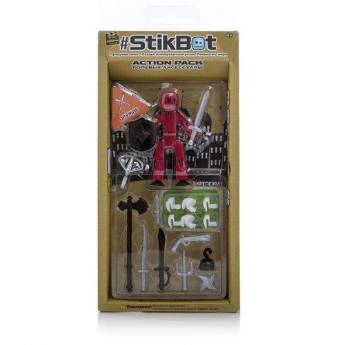 Stikbot Набор игровой Стикбот "Фигурки с аксессуарами" МИКС TST620